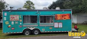 2014 8' x 24' Kitchen Food Concession Trailer with Pro-Fire System for Sale in Texas!