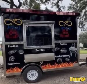 Well Equipped - 8' x 10' Kitchen Food Concession Trailer Mobile Vending Unit for Sale in Texas!
