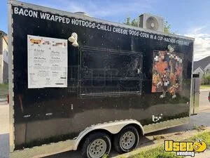2024 8' x 16' Food Concession Trailer Mobile Kitchen Unit w/ Pro Fire System for Sale in Texas!