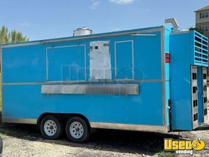 2021 8' x 16' Kitchen Food Trailer with Fire Suppression System for Sale in Texas!