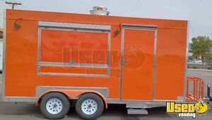 2022 8' x 16' Kitchen Food Trailer | Food Concession Trailer for Sale in Texas!