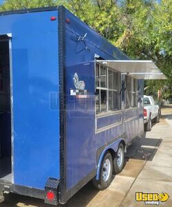 2021 Lightly Used 18' Kitchen Vending Trailer with PyroChem Fire Suppression for Sale in Texas!
