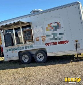 Versatile - 8' x 16' Kitchen Food Trailer with Fire Suppression System for Sale in Texas!