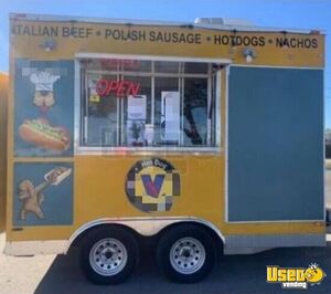 2018 8.5' x 12' Kitchen Food Trailer | Food  Concession Trailer for Sale in Texas!