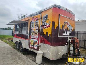 Food Concession Trailer with Pro-Fire Suppression | Mobile Food Unit for Sale in Texas!