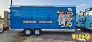 2023 8' x 20' Kitchen Food Concession Trailer with Pro-Fire Suppression for Sale in Texas!