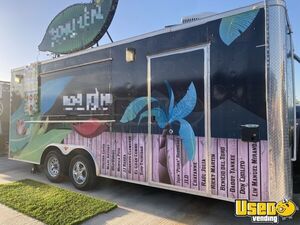 2020 8' x 21' Kitchen Food Concession Trailer with Pro-Fire Suppression for Sale in Texas!