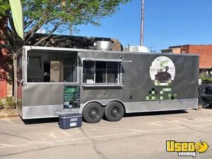 2022 8.5' x 18' Kitchen Food Concession with 6' Enclosed Porch for Sale in Texas!