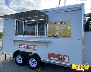 Permitted - 2022 8' x 14' Food Concession Trailer with Pro-Fire System for Sale in Texas!