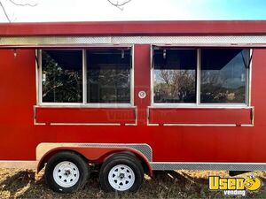 Custom Built - 2022  8' x 14' Food Concession Trailer Mobile Food Unit for Sale in Texas!