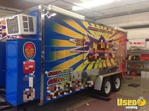 Like-New 2016 7' x 15' Kitchen Concession Trailer / Mobile Vending Unit for Sale in Texas!