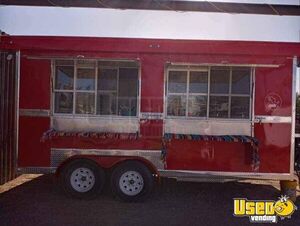 2022 Commercial Mobile Kitchen Unit / Street Food Concession Vending Trailer for Sale in Texas!