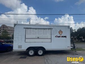 2024 8' x 18' Kitchen Food Concession Trailer with Pro-Fire System for Sale in Texas!
