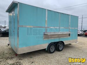 2020 8' x 16' Kitchen Food Trailer | Food Concession Trailer for Sale in Texas!