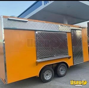 Permitted 16' Mobile Vending Trailer | Kitchen Food Concession Trailer for Sale in Texas!