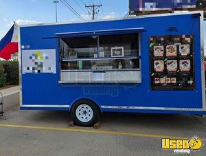 2021 - 7.5' x 14' Kitchen Food Trailer | Food Concession Trailer for Sale in Texas!