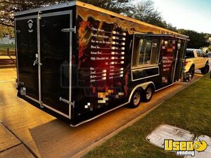 2022 8.5' x 24' Diamond Cargo Kitchen Food Trailer with Fire Suppression System for Sale in Texas!