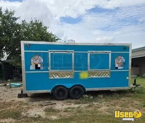 Well Equipped - 2024 18' Kitchen Food Concession Trailer for Sale in Texas!