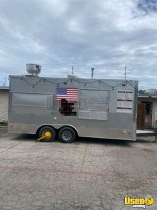 2019 8.5 x 18' Kitchen Food Concession Trailer with Pro-Fire System for Sale in Texas!