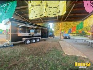 Super Clean 2021 - 8' x 22' Mobile Food Concession Trailer for Sale in Texas!