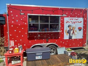 Loaded and Lightly Used 2021 Freedom Titan 8' x 16' Kitchen Food Trailer for Sale in Texas!