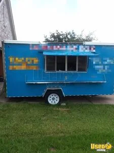 2015 - 7' x 14' Food Concession Trailer for Sale in Texas!!!