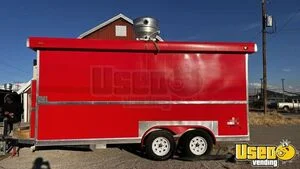 2024 8' x 16' Kitchen Food Concession Trailer with Pro Fire System for Sale in Texas!