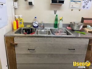 Kitchen Food Trailer Triple Sink Ontario for Sale