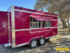 2022 8' x 16' Kitchen Food Concession Trailer with Pro-Fire Suppression for Sale in Utah!