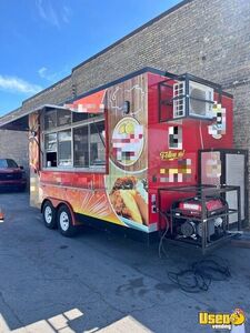 2024  8' x 16' Kitchen Food Concession Trailer with Fire Suppression System for Sale in Utah!