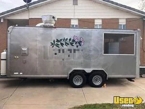 2018 25' Kitchen Food Concession Trailer with Pro Fire System for Sale in Utah!