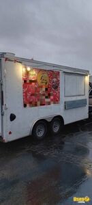 2021 8' x 16' Kitchen Food Trailer with Fire Suppression System for Sale in Utah!