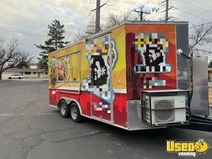 2021 Food Kitchen Concession Trailer Mobile Vending Unit w/ Pro Fire System for Sale in Utah!