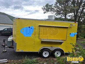 Well Equipped - 2013 14' Kitchen Food Concession Trailer with Fire Suppression System for Sale in Virginia!