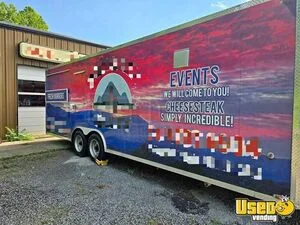 Well Equipped - 8' x 26' Kitchen Food Concession Trailer with Fire Suppression System for Sale in Virginia!