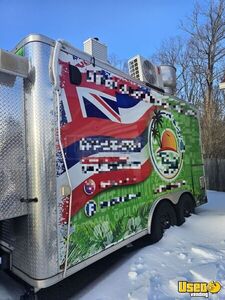 2021 8.5' x 14' Kitchen Food Concession Trailer with Fire Suppression System for Sale in Virginia!