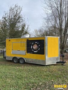 2018 8.5' x 16' Freedom Kitchen Food Concession Trailer with Pro-Fire Suppression for Sale in Virginia!