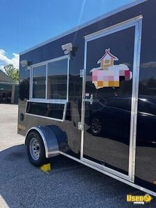 2023 - 6' x 12' All Electric Food Concession Trailer w/ Fire Suppression + POS System for Sale in Virginia!