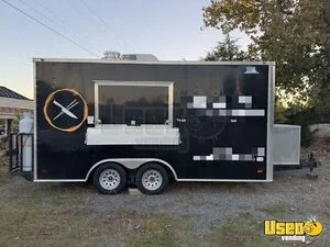 2021 8.5 x 16' Kitchen Food Concession Trailer with Pro-Fire System for Sale in Virginia!