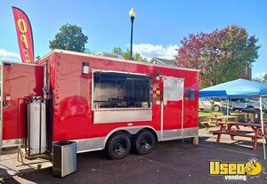 2021 8.5' x 16' Kitchen Food Trailer | Food Concession Trailer for Sale in Virginia!