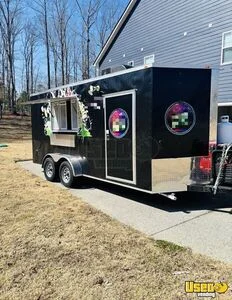 2023 7' x 16' Kitchen Food Concession Trailer with Fire Suppression System for Sale in Virginia!