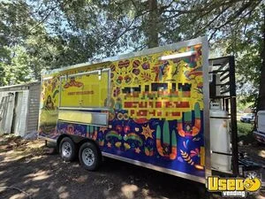 NEW 2025 8' x 16' Mobile Kitchen Food Concession Trailer w/ Pro Fire System for Sale in Virginia!