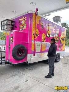 New - 2025 8' x 14' Kitchen Food Concession Trailer Mobile Vending Unit for Sale in Washington!