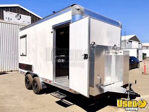 NEW - 2022 8' x 16' Quality Cargo Food Concession Trailer with insignia for Sale in Washington!