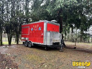 Like New Quality WA L&I Approved 8' x 16' Mobile Kitchen Concession Trailer for Sale in Washington!