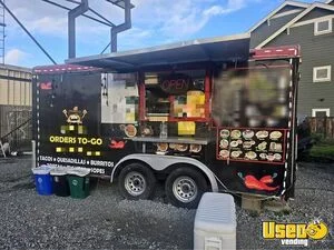 2003 Kitchen Food Concession Trailer with Fire Suppression System for Sale in Washington!