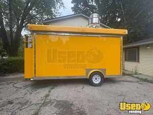 NEW - 2024 8' x 16' Kitchen Food Concession Trailer with Fire Suppression System for Sale in Wisconsin!