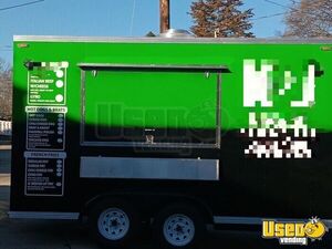 2024 - 8' x 14' Street Food Concession Trailer with Pro-Fire System for Sale in Wisconsin!