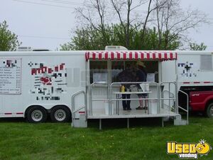 8' x 24' Featherlite 1530 Gooseneck Kitchen & Grill Concession Trailer for Sale in Wisconsin!