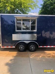 2023 8.5' x 16' Kitchen Concession Trailer Mobile Food Trailer For Sale in Wisconsin!